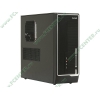 Корпус Minitower Delux "ML-118", mATX, черно-серебр. (300Вт) 