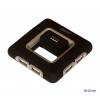 Концентратор USB 2.0 HUB ORIENT KE-730, 7 Port, 1 вертикальный USB порт + БП 5V, 2A, ret