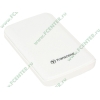 Внешний жесткий диск 640ГБ 2.5" Transcend "StoreJet 25D2" TS640GSJ25D2-W, 5400об./мин., белый (USB2.0) (ret)