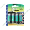 Аккумулятор Flexpower "NMH-HR6PC-2000-B4" 1.2В 2000мАч Ni-MH AA, с пониженным саморазрядом (4шт./уп.) (ret)