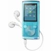 Плеер Sony NWZ-E454/L 8Gb, экран 2", FM-радио, голубой