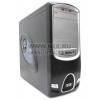 Miditower FOX <6906BS+CR> Black-Silver ATX 500W (24+4+6пин)