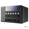 Сетевой накопитель QNAP TS-659 Pro+ Сетевой RAID-накопитель с шестью отсеками для жестких дисков. Двухъядерный Intel D525 1,8 ГГц