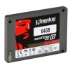 Твердотельный накопитель SSD 2.5" 64 Gb Kingston SATA II V100 Series (SV100S2D/64GB) комплект для настольного ПК