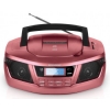 Аудиомагнитола Soundmax SM-2406 амарантовый