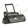 Факс Panasonic "KX-FC268RUT" на обычной бумаге + радиотрубка DECT, с опред.номера, с автоотв., титан 