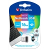 Флеш Диск Verbatim 16Gb Store n Go NETBOOK 43941 USB2.0 черный