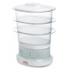 Пароварка Tefal VC130130 3ярус. 550Вт белый (2820130131)