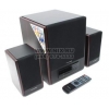 Колонки Microlab FC530U/2.1 <коричневый> (2x18W +Subwoofer 28W, SD, дерево,  ПДУ, FM)