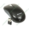 "Мышь" Microsoft "Wireless Mouse 1000" 2TF-00004 оптич., беспров., 2кн.+скр., черный (USB) (ret)