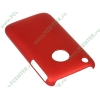 Чехол Flextron "IPH3G-003" для iPhone 3G, красный 