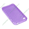 Чехол Flextron "IPH4-GGC03" для iPhone 4, фиолетовый 