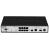 Коммутатор D-Link DGS-3200-10/E/B1 Управляемый коммутатор 2 уровня с 8 портами 10/100/1000Base-T  + 2 комбо-портами 10/100/1000Base-T/SFP