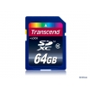 Карта памяти SDXC 64Gb Transcend Class10 (TS64GSDXC10)