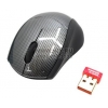 A4-Tech GlassRun Mouse <G9-100 Carbon> (RTL) USB 3btn+Roll, беспроводная, уменьшенная