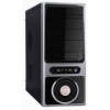 Корпус 3Cott 2303 Black-Silver ATX 350W 2*USB, audio/mic