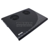 TITAN <TTC-G3TZ Black> Notebook Fan Pad (16.9дБ,1500об/мин,USB питание, Al)