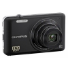 Фотоаппарат Olympus VG-130 черный 14Mp 5x 3" 720p 49Mb SDHC LI-70B металлический корпус (N4296492)