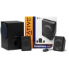 Колонки Creative Inspire 2.1 P-380 (RTL) (2x6W +Subwoofer 17W, ПДУ проводной)