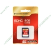 Карта памяти 8ГБ Silicon Power "SP008GBSDH006V10" SecureDigital Card HC Class6 