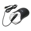 Kreolz Optical Mouse <MS03> Black&Silver (RTL) PS/2 3btn+Roll