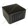 Сетевое хранилище данных (NAS) Synology "DS1511+" для 5x3.5"/2.5" SATA HDD, черный (LAN) 