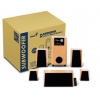 GENIUS SW 5.1 HOME THEATER DELUXE 5.1-CHANNEL SPEAKERS (5колонок +SUBWOOFER +ДУ, дерево)