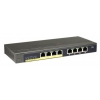 Коммутатор Netgear (GS108PE-100EUS) ProSafe Plus 8-портовый 10/100/1000 Мбит/с, 4 с PoE, внешний БП