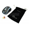 A4-Tech GlassRun Mouse <G9-250-4 Black+Blue> (RTL) USB 4btn+Roll, беспроводная, уменьшенная