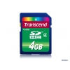 Карта памяти SDHC 4Gb Transcend Class4 (TS4GSDHC4)