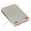 Контейнер Agestar "3UB201" для 2.5" SATA HDD, алюминиевый, серебр. (USB3.0) 