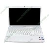 Мобильный ПК Sony "VAIO VPCEB4S1R/WI" (Core i5 480M-2.66ГГц, 4096МБ, 500ГБ, HD5650, DVD±RW, 1Гбит LAN, WiFi, BT, WebCam, 15.5" WXGA, W'7 HP 64bit), серебр.-белый 