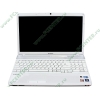 Мобильный ПК Sony "VAIO VPCEB4J1R/WI" (Core i3 380M-2.53ГГц, 3072МБ, 320ГБ, HD5470, DVD±RW, 1Гбит LAN, WiFi, BT, WebCam, 15.5" WXGA, W'7 HB 64bit), серебр.-белый 