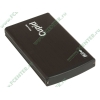 Контейнер VIPowER "VPA7-25038BV-GM" для 2.5" SATA HDD, алюминиевый, черный (USB3.0) 