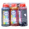 Комплект чернил OCP для CANON 3600+RSL, 100gr x6 (CYM144+BK124+BKP44+RSL)