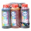 Комплект чернил OCP PHOTO SET NON STOP (C95, M/Y122/BK97/BK35) для CANON 4200/5200 (PGI-5/CLI-8), 100 gr x 5
