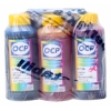 Комплект чернил OCP (BK 35, C/M/Y 126, RSL) для картриджей HP #940 SAFE SET + RSL (Для печати с большими перерывами в работе. Набор, не требовательный
