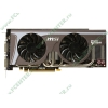 Видеокарта PCI-E 1536МБ MSI "N580GTX Twin Frozr II/OC" (GeForce GTX 580, DDR5, 2xDVI, mini-HDMI) (ret)