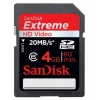 Флеш карта SDHC 4Gb Class10 Sandisk SDSDX-004G-X46