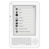 Электронная книга Digma q600 6 дюймов белая. чехол. Qwerty клавиатура. 4Gb (Q600 W 4G)