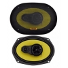 Колонки автомобильные Mystery Professional MF 963 300Вт 92дБ 4Ом 15x23см (6x9дюйм) (ком.:2кол.) коаксиальные трехполосные