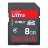 Карта памяти SDHC 8Gb SanDisk Ultra Class6 (SDSDH-008G-U46)