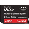 Карта памяти Memory Stick SanDisk 8Gb Ultra PRO-HG DUO (SDMSPDH-008G-U46)