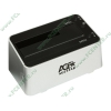 Док-станция Agestar "3UBT3" для 2x2.5"/3.5" SATA HDD, серебр.-черный (USB3.0) 