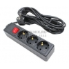 Сетевой фильтр SVEN Optima Base 3 Black <5м>  (  3  розетки)