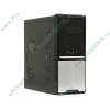 Корпус Miditower Codegen "3347-A11", ATX, черно-серебр. (500Вт) 