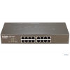 Коммутатор D-Link DES-1016C/A1A Неуправляемый коммутатор с 16 портами 10/100Base-TX и функцией энергосбережения и поддержкой QoS
