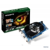 Видеокарта 512Mb <PCI-E> GIGABYTE GV-N450-512I с CUDA <GFGTS450, GDDR5, 128 bit, 2*DVI, mini HDMI, Retail>