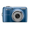 Фотоаппарат Nikon CoolPix L23 синий 10.1Mp 5 2.7" 22Mb SDXC AA  (VMA754E1)