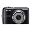 Фотоаппарат Nikon CoolPix L23 черный 10.1Mp 5 2.7" 22Mb SDXC AA  (VMA751E1)